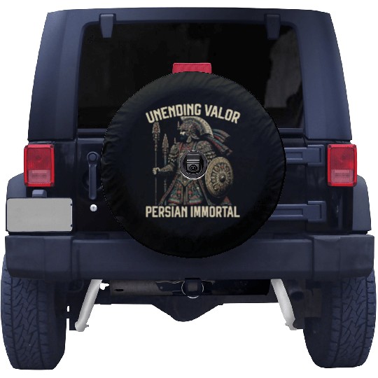 Persian Immortal Achaemenid Empire Persian Warrior Spare Tire Covers