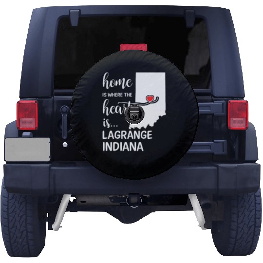 Lagrange County Indiana Is Where My Heart Is Cool Spare Tire Covers