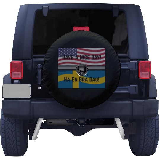 Have a Nice Day! Spare Tire Covers