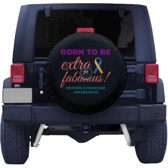 Down Syndrome Awareness Extra Fabulous Spare Tire Covers