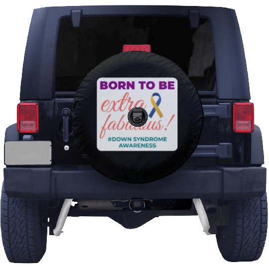 Down Syndrome Awareness Extra Fabulous Spare Tire Covers