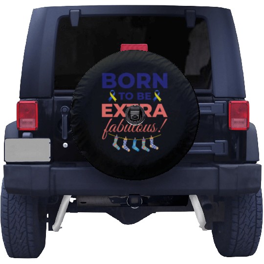 Down Syndrome Awareness Extra Fabulous Spare Tire Covers