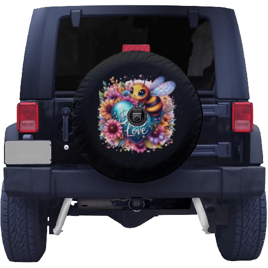 Bee my love. Spare Tire Covers