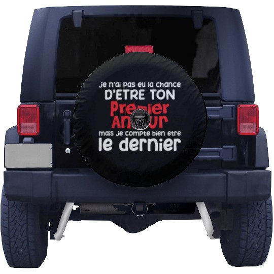 Humour saint valentin Homme Femme Premier Déclarat Spare Tire Covers