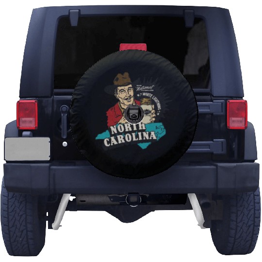 Vintage Raleigh NC Moonshine Spare Tire Covers