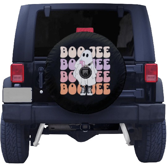 Boojee Halloween Ghost Spare Tire Covers