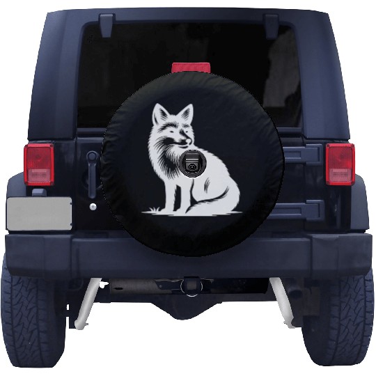 Cute, Clever Fox Spare Tire Covers