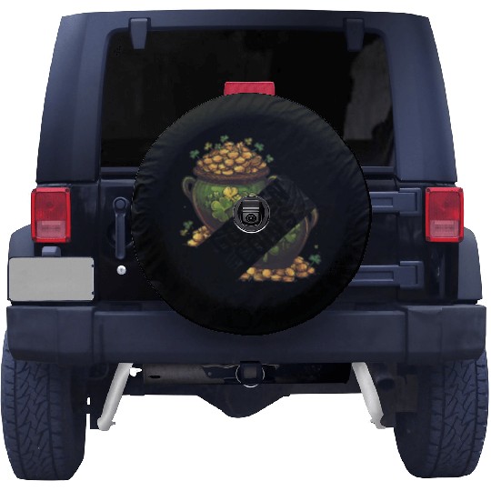 Golden coins, st patricks day Spare Tire Covers