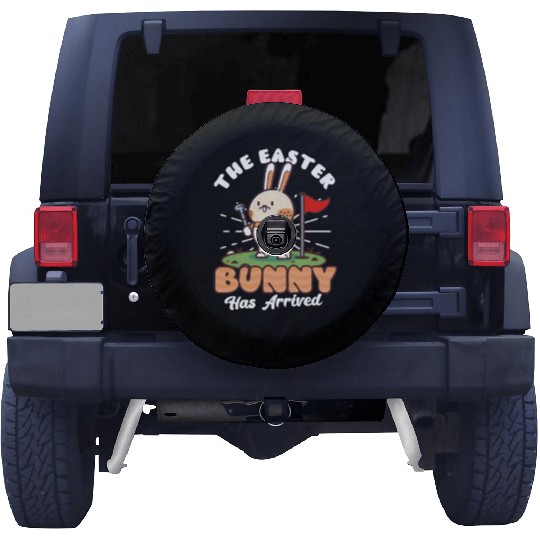 Golf Easter Easter Bunny Has Arrived Spare Tire Covers