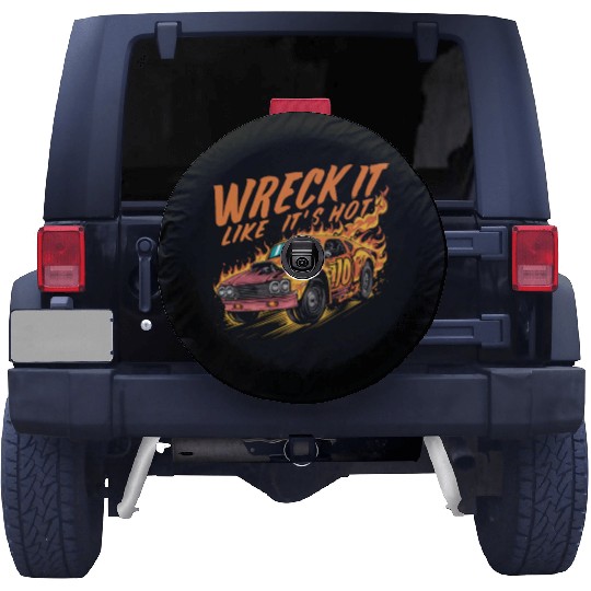 Demo Derby Demolition Derby Demolition Derby Lover Spare Tire Covers