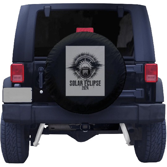 Solar Eclipse 2024 Naturally Phenomenal Spare Tire Covers
