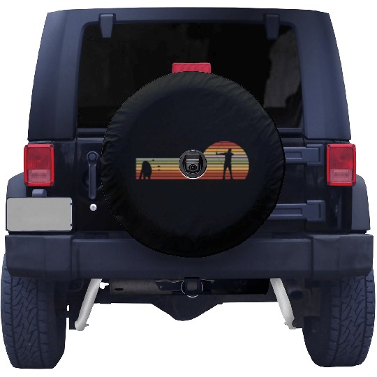 Retro Archery Spare Tire Covers