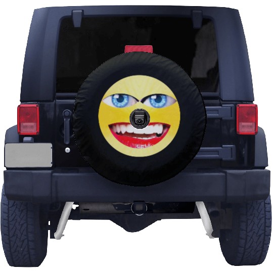 Smile Face Have a Nice Day Promote Happiness Joy Spare Tire Covers