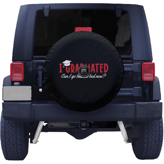 Funny Graduate Relaxation Spare Tire Covers