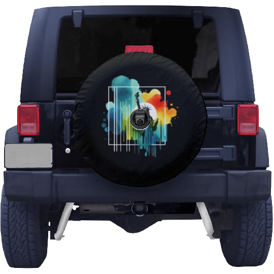 Liberty's Colorful Aura Spare Tire Covers