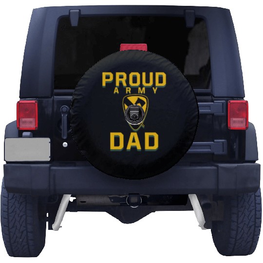 PROUD ARMY DAD Spare Tire Covers