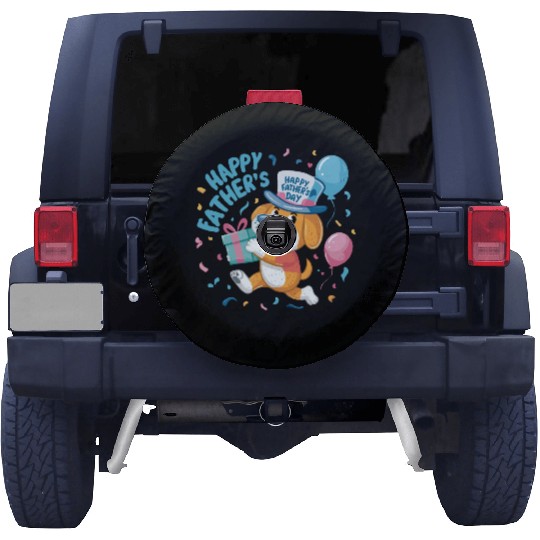 Pawsitively Pawesome: Dog Dad Father's Day Spare Tire Covers