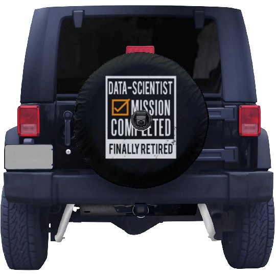 Retirement - Retired Data-Scientist Spare Tire Covers