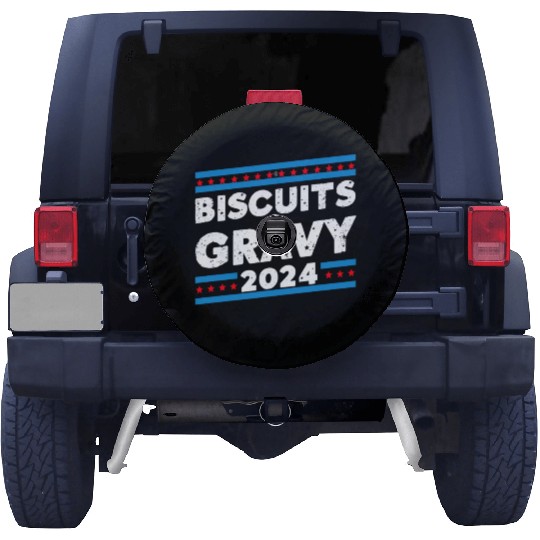 Biscuits and Gravy 2024 Presidential Election Spare Tire Covers