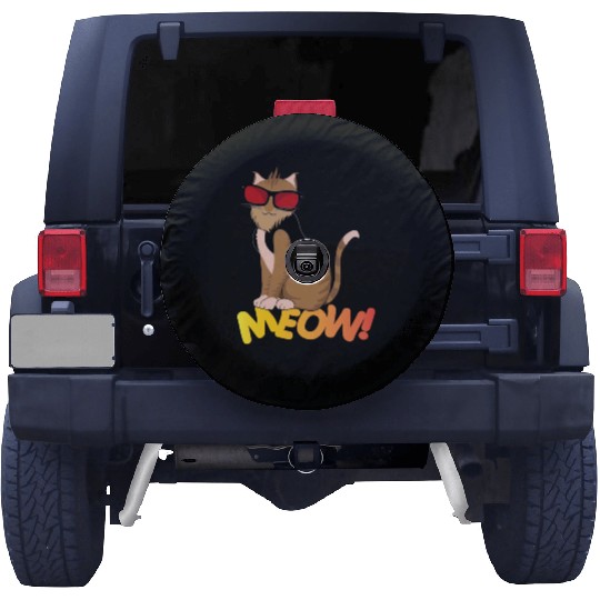 Cat Pose Meow! Spare Tire Covers