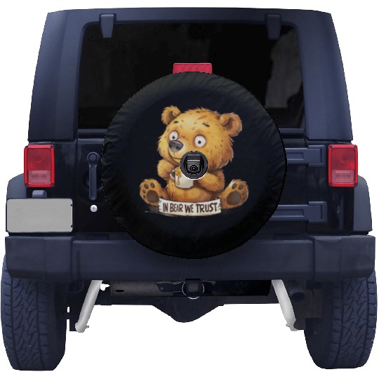 In Bear We Trust Honey vs Coffee Spare Tire Covers