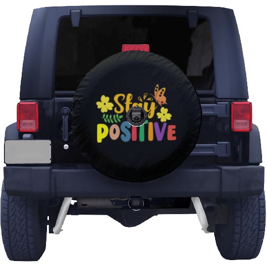 Stay Positive with Sunshine and Butterflies Spare Tire Covers