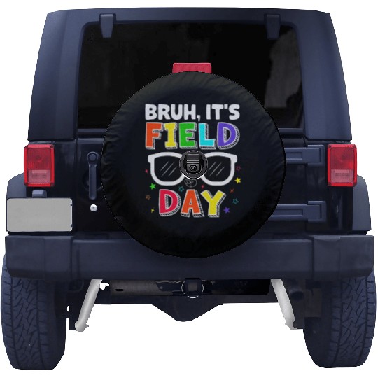 Bruh It's Field Day for Teacher Boys Spare Tire Covers