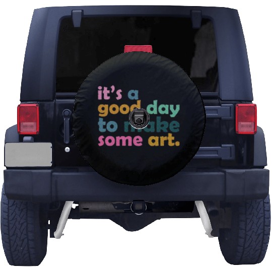 It's a Good Day to Make Some Art Teacher Spare Tire Covers