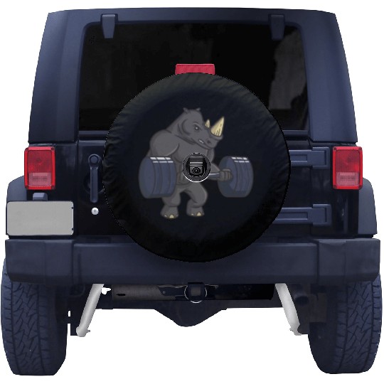 Rhinoceros Powerlifting Weightlifting Gym Rhino Lo Spare Tire Covers