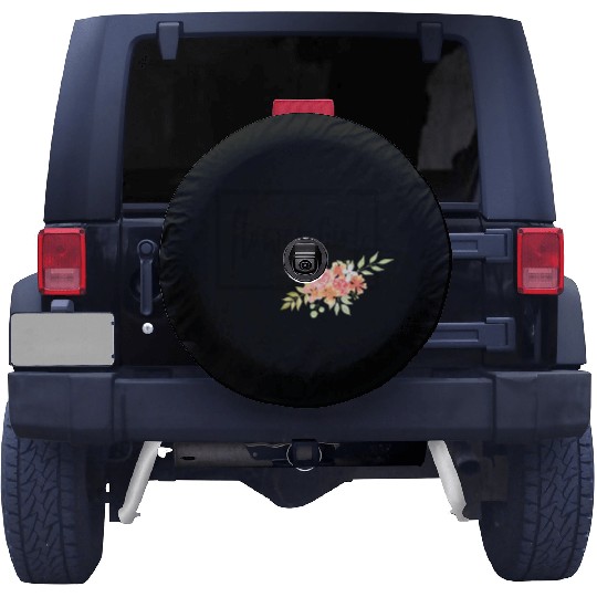 Flower Girl - Wedding Day Bride Cursive Cute Spare Tire Covers