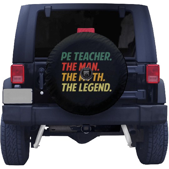 Cool PE Teacher Art Physical Education Teacher Spare Tire Covers
