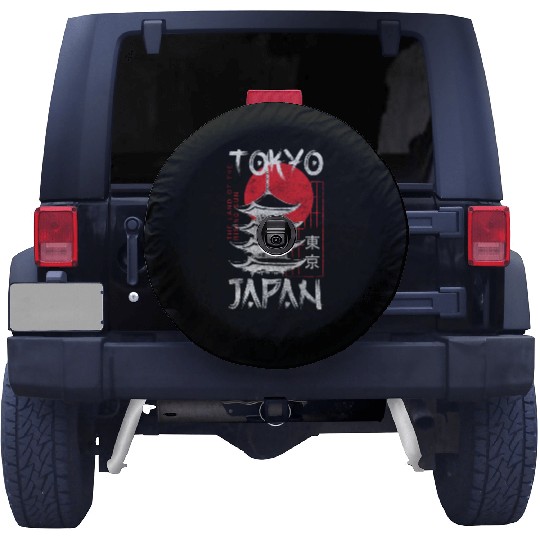 Tokyo City Manga Japanese Spare Tire Covers