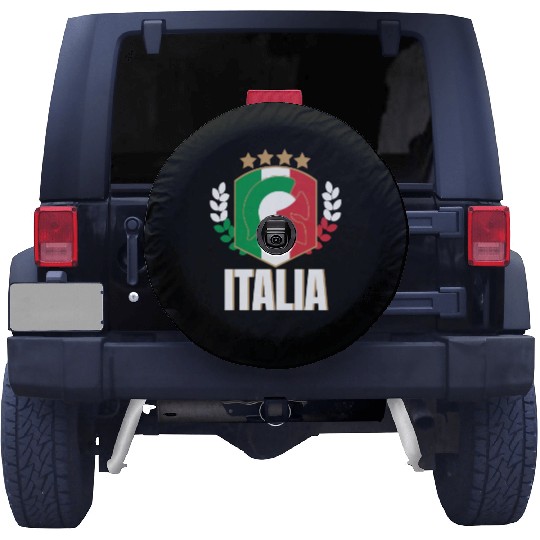 Italia Italy Jersey soccer football championship Spare Tire Covers