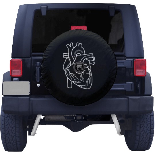 CVICU Cardiac Nurse Cardiology Heart Anatomy ICU Spare Tire Covers