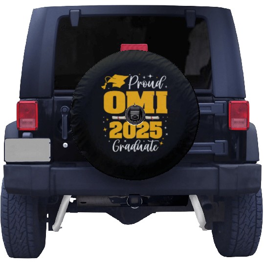 Class 2025 Graduate Graduation Premium Spare Tire Covers