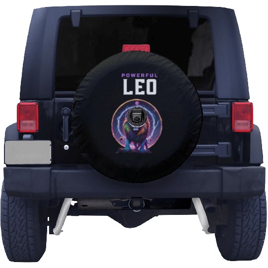 Astrology Leo a Powerful Lion Spare Tire Covers