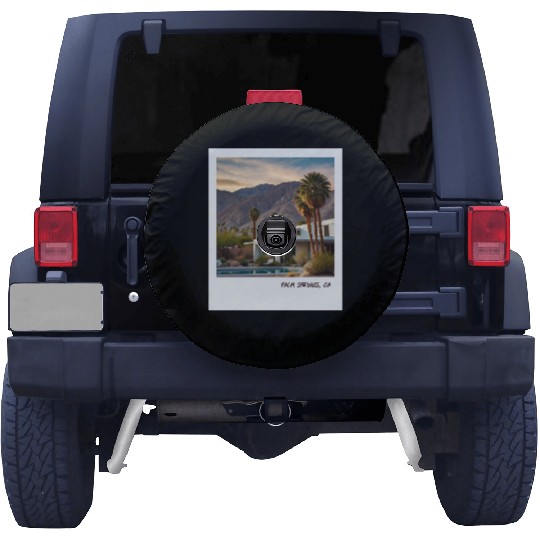 Mono Enterprises "Travels" Palm Springs #5 Spare Tire Covers