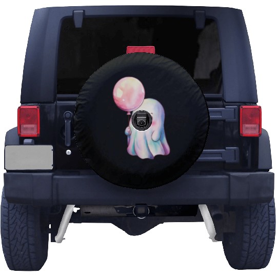 Balloon and Boo Spare Tire Covers