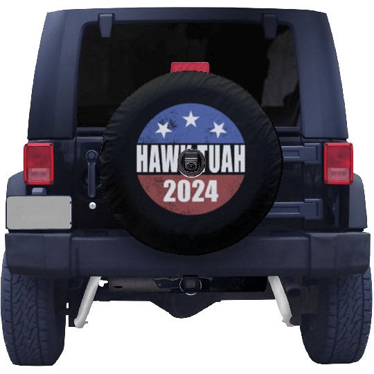 Hawk Tuah 2024 Election Button Hawk Tuahhawk tuah Spare Tire Covers