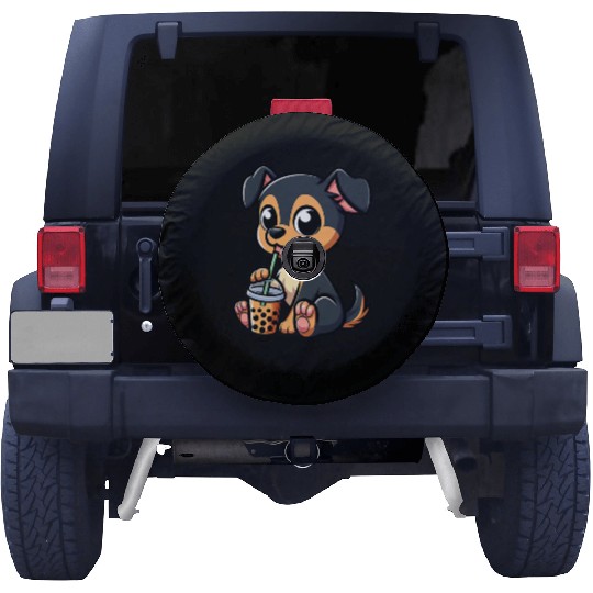 Miniature Pinscher Funny Premium Spare Tire Covers