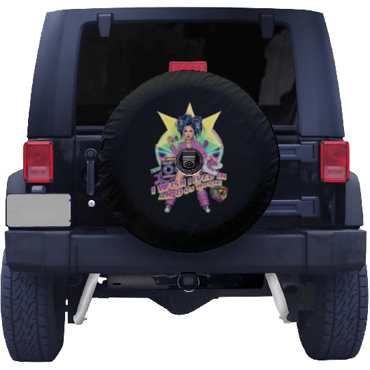 80s woman I wish I lived in an 80s movie Spare Tire Covers