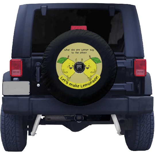let us make lemonade Spare Tire Covers