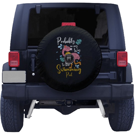 Pool Party Diving Summer Spare Tire Covers