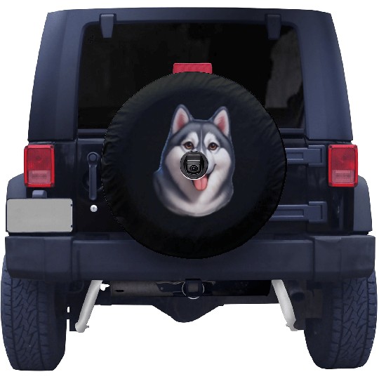 I love my Husky. Funny Husky. Spare Tire Covers