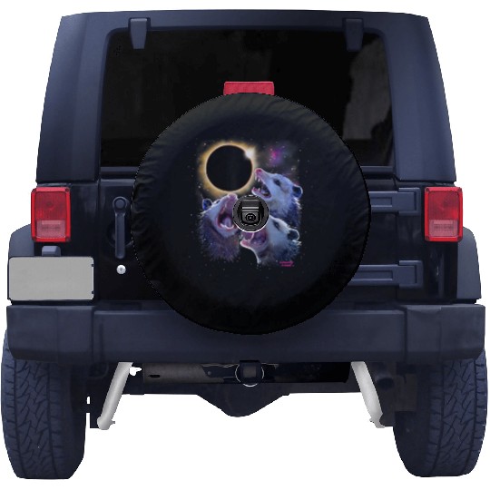 Opossums Howling Eclipse Possum Spare Tire Covers