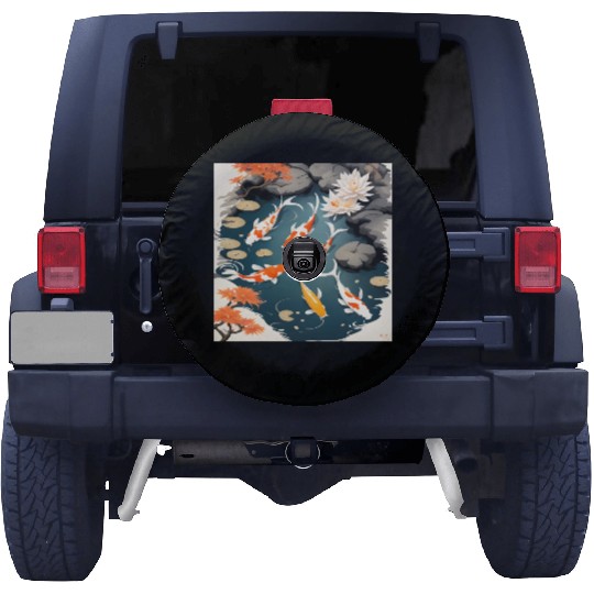 Koi Pond 2 Spare Tire Covers