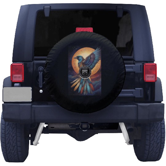 Bird of paradise Spare Tire Covers
