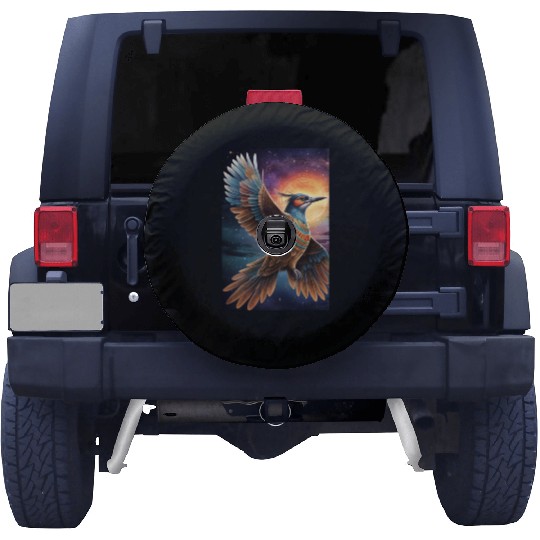 Bird of paradise Spare Tire Covers