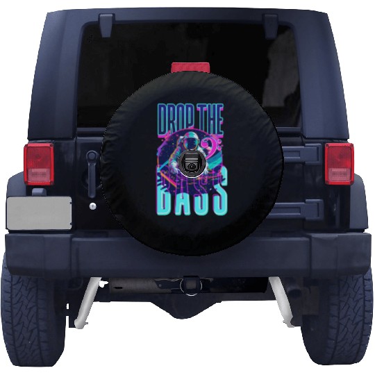 EDM Festival Drop The Bass Spare Tire Covers