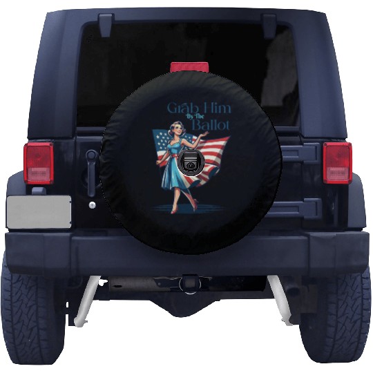 Election USA 2024 Spare Tire Covers design